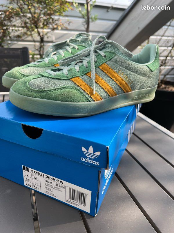 adidas gazelle silver green womens Adidas Gazelle Indoor W Sneaker  Buy online now!