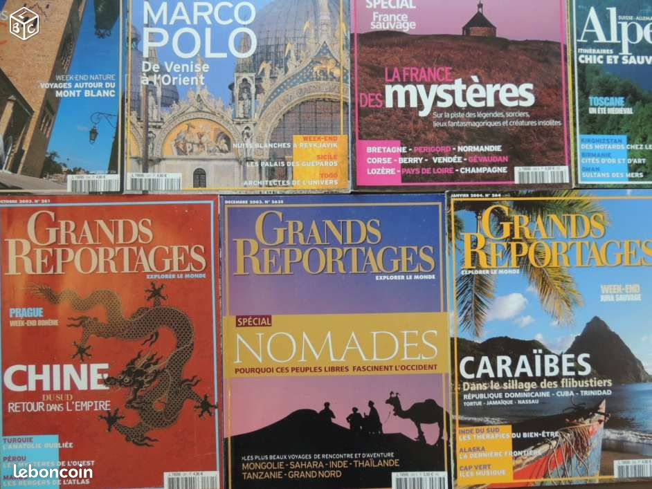 Magazines Grands Reportages - 11 numéros (image 3)