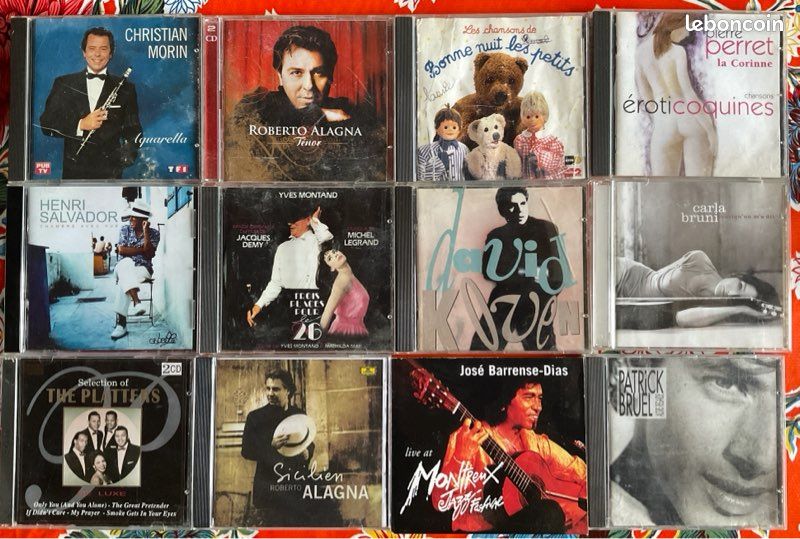 Lot de 12 CD audio (image 1)
