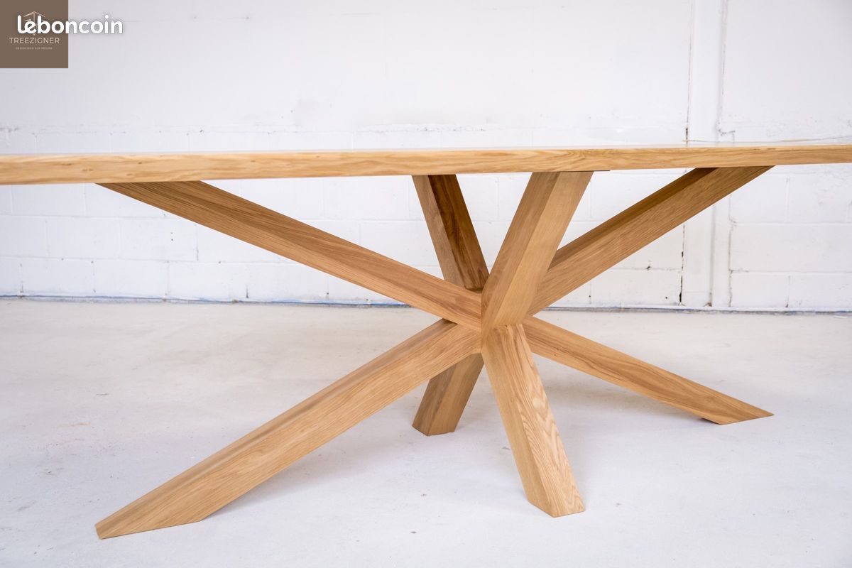 Table Bois Massif Sur Mesure (image 1)