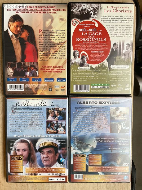Lot 4 films lcj GaumontVanessa Paradis, Noël Noel, Carmet (image 2)