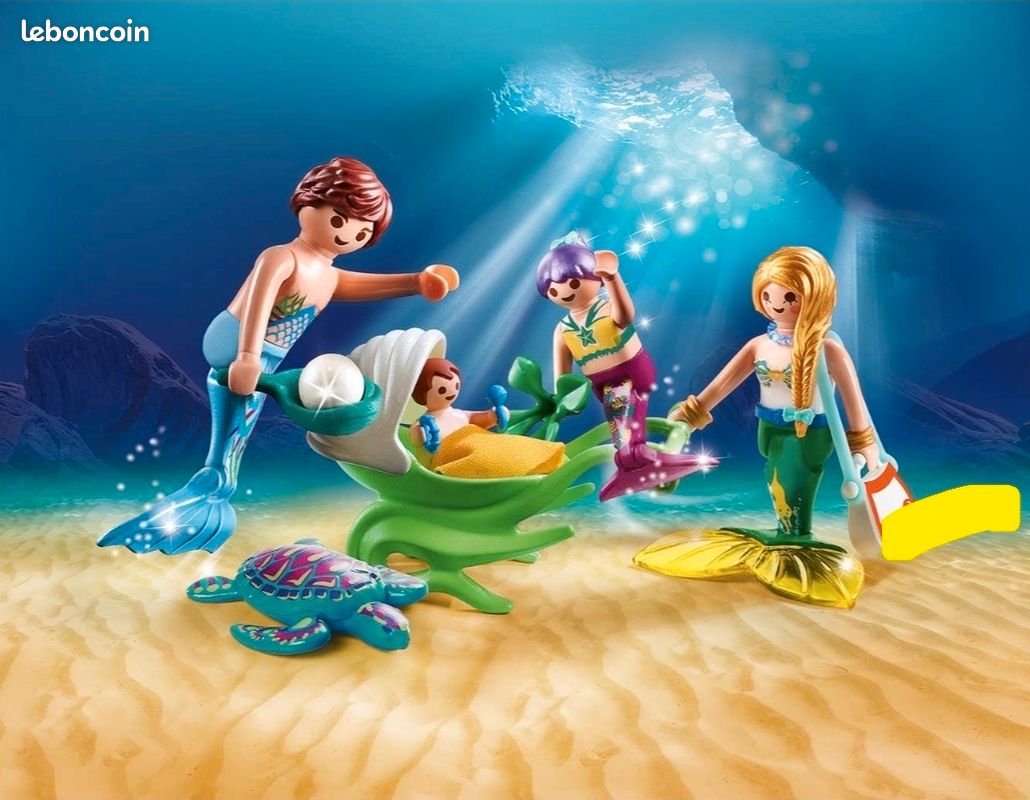Famille de sirènes Playmobil (image 1)