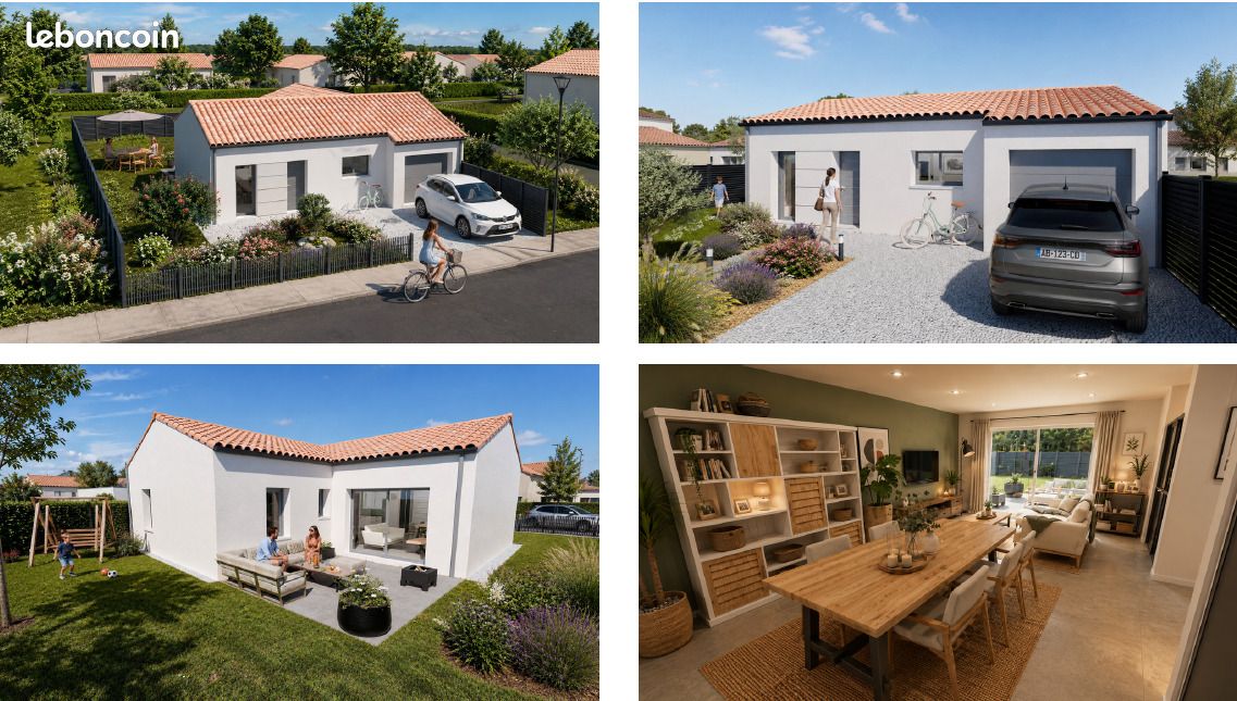 Maison 73 m² · à Challans · 73 m² · 70 116 €