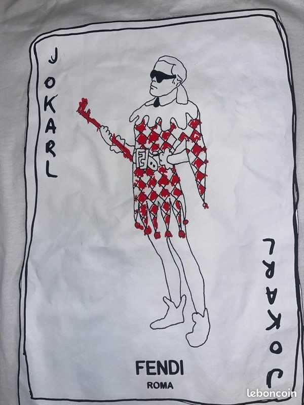 Joker Fendi Jokarl Authentic Fendi Apparel T Shirt Fendi Karl