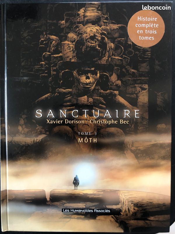 BD : série complète – 3 tomes – "Sanctuaire" – Les Humanoïdes Associés – dont 2 EO (T2 & T3) (image 3)