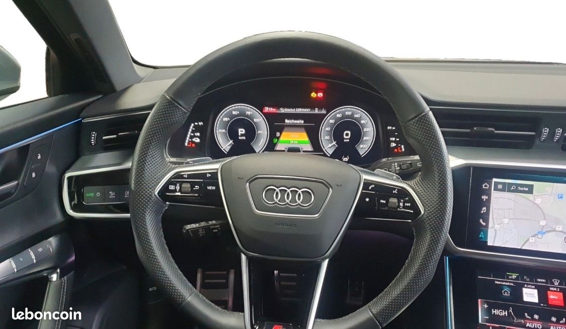 Audi A6 AVANT QUATTRO 50 TFSIe 299 S-LINE HYBRIDE RECHARGEABLE / REGULATEUR DE DISTANCE SIEGES ET... (image 8)