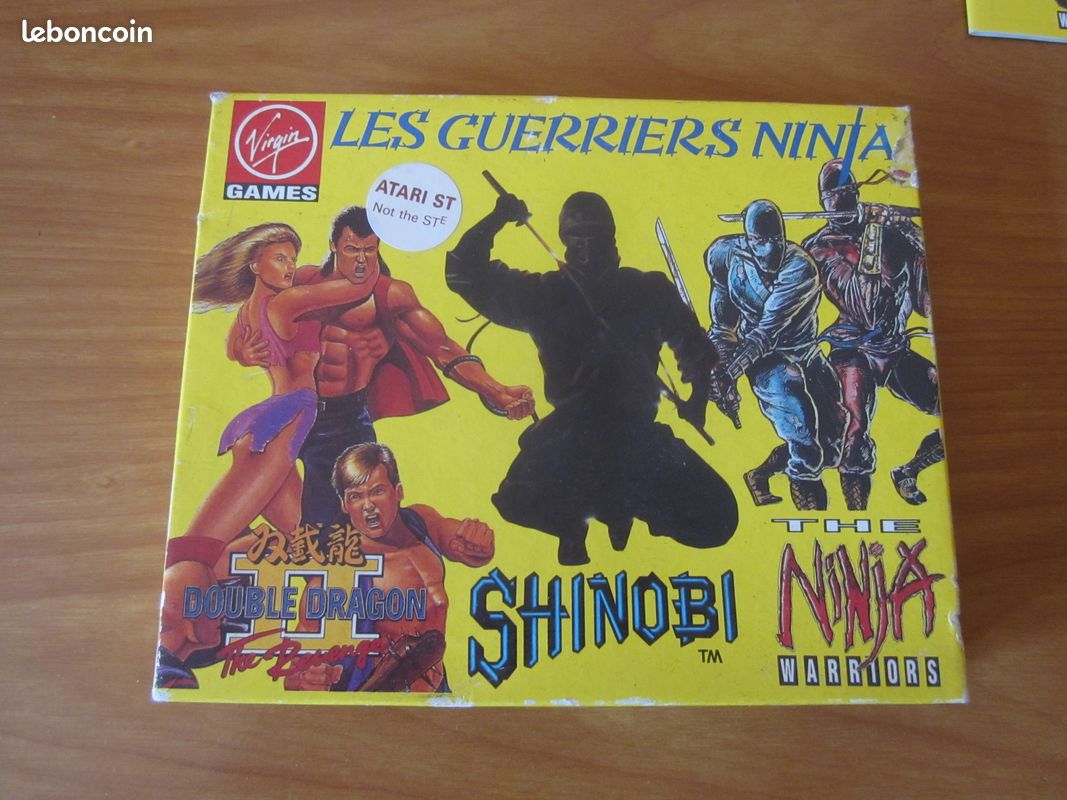 Jeu atari st - les guerriers ninja - Jeux vidéo