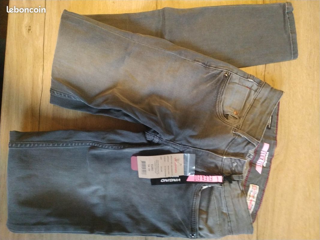 Jean Vingino by Diesel fille 10 ans gris (image 1)
