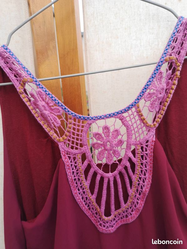 Blouse Débardeur Hoss Femme Multicolore - Taille 38 - Coton - Occasion Très Bon état