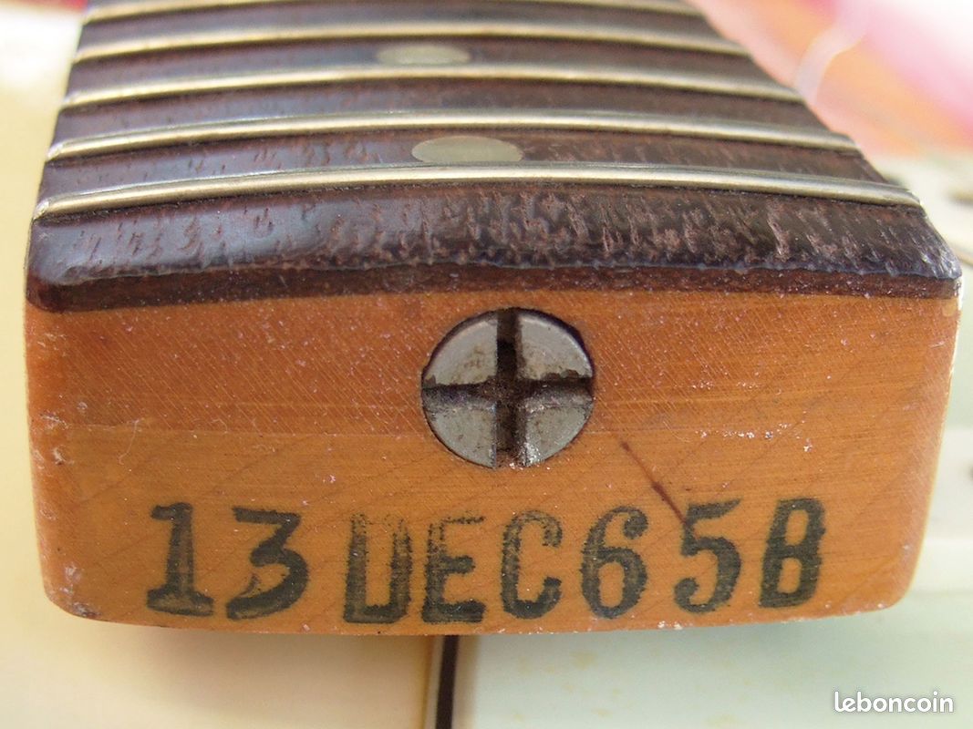 Fender Stratocaster de 1965 Olympic White (image 9)