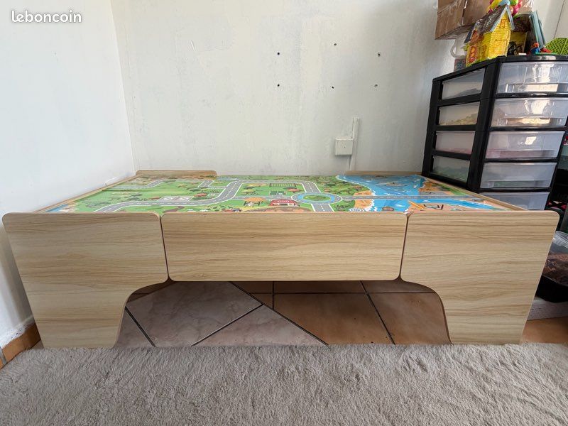 Squirrel play - Table et train en bois 100 pièces (image 4)