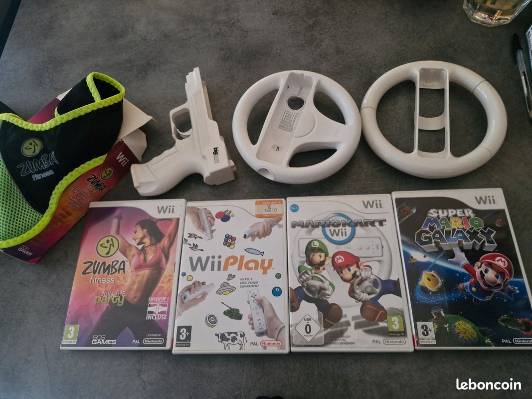 Lot jeux et accessoires wii (image 1)