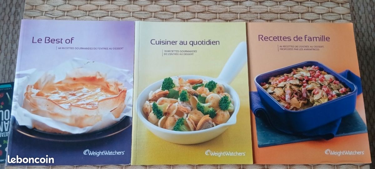 3 livres de cuisine WeightWatchers (image 1)