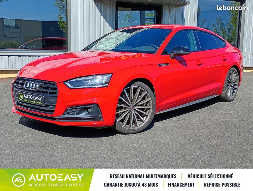 Audi A5 SPORTBACK Quattro S-Line 2.0 TFSI - 252 ch - S-Tronic + Attelage Électrique (image 1)