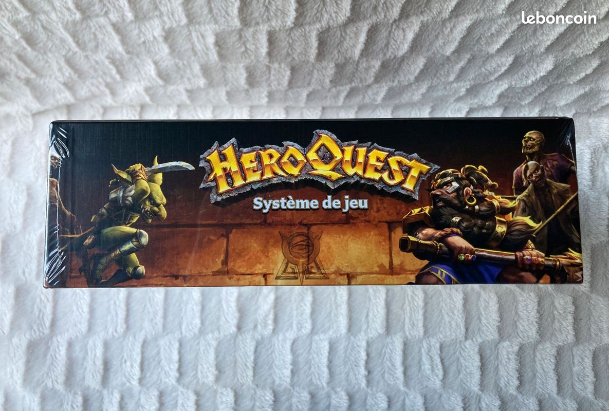 Jeu De Société HeroQuest – Système De Jeu Complet, Occasion Proche Du Neuf, Marque Avalon Hill