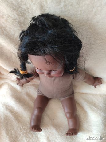 POUPÉE ANCIENNE RAYNAL Monica 1971 Blonde Yeux Bleus 45 cm EUR 20,00 - FR