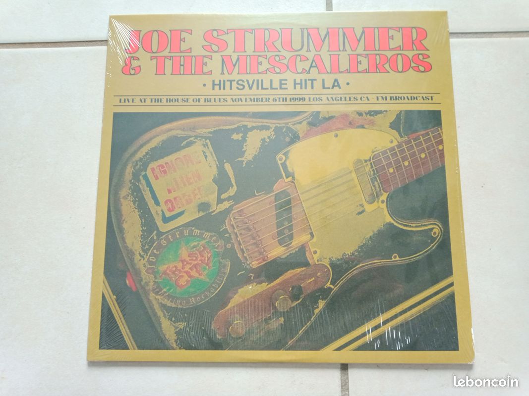 JOE STRUMMER & THE MESCALLEROS Hitsville hit la LP Vinyle Live house of blues Los Angeles The Clash (image 1)