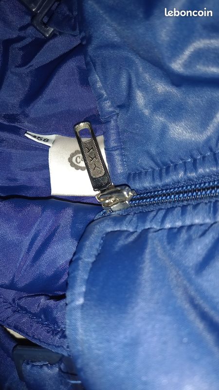Salopette Crime Inc Vintage Homme - Taille 38x36 - Bleu Denim - Années 90 USA - Parfait état