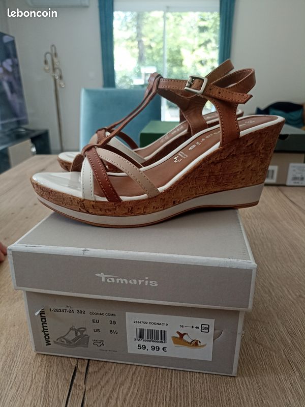 Tamaris Chaussure Femme Cognac Tamaris Tamris Cognac Marron