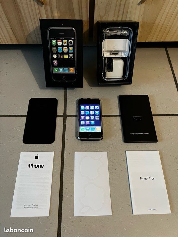 iPhone 2G Edge v1 + boite d'origine complète - FR