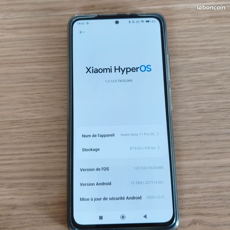 Redmi Note 11 pro 5g 128go (image 3)