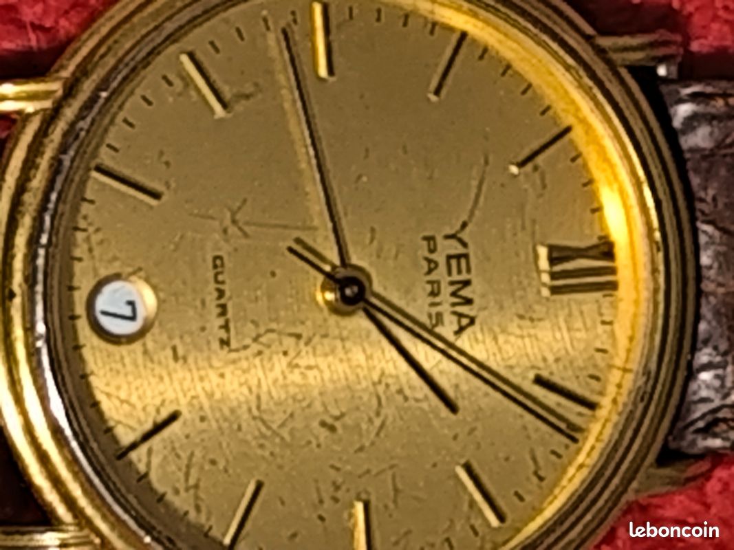 Montre Yema Femme Vintage - Pour Pièces Ou Restauration, Occasion, Montre Bracelet Rétro