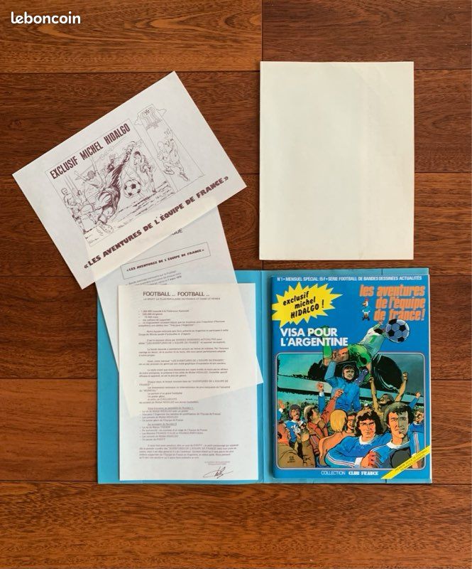 RARE COLLECTOR CAHIER DE L'EQUIPE 1979 RETROSPECTIVE WORLD CUP