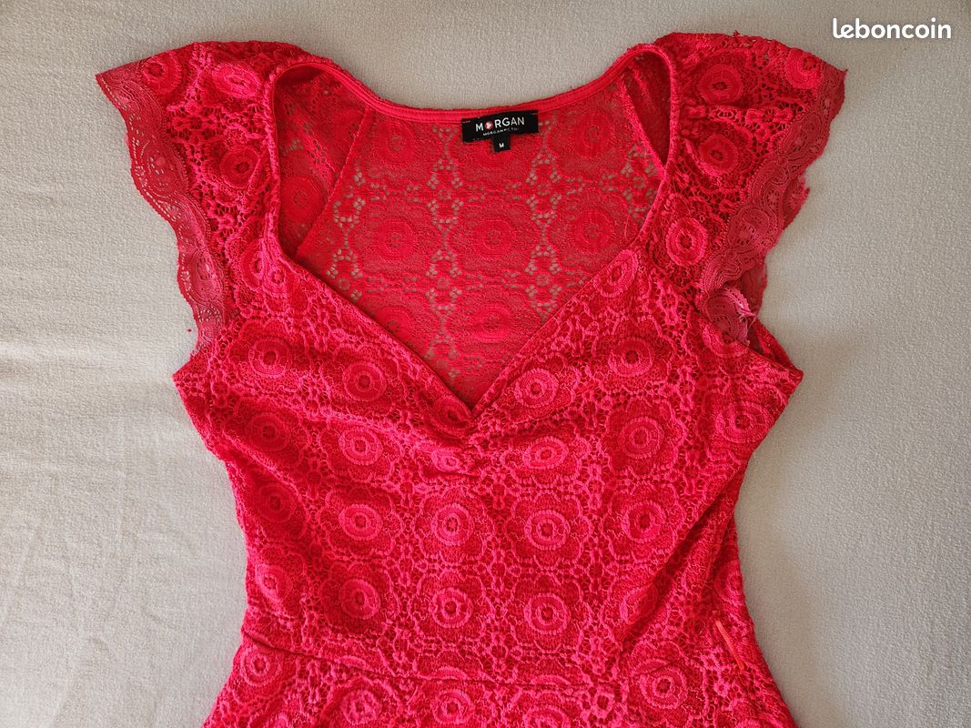 Robe rouge MORGAN taille M EU ou UK10 ou 40 (image 4)