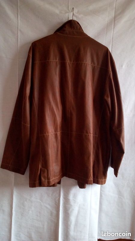 Veste simili cuir légère Taille XL Très Bon état (image 3)
