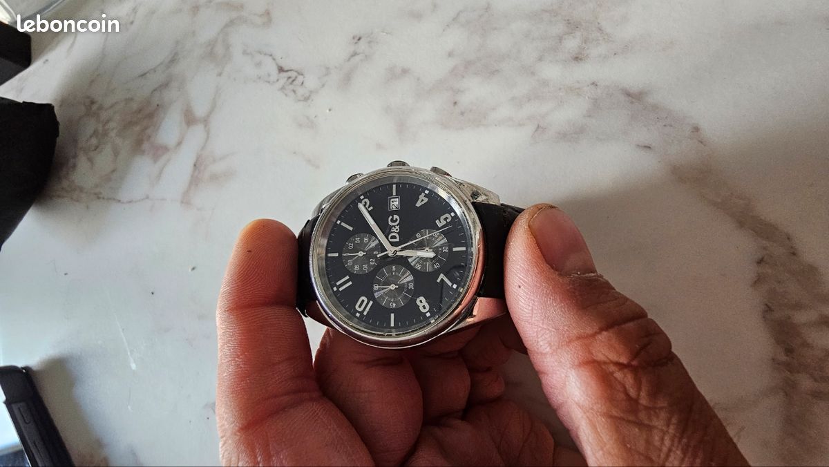 Montre chrono dolce gabbana cadran noir (image 6)