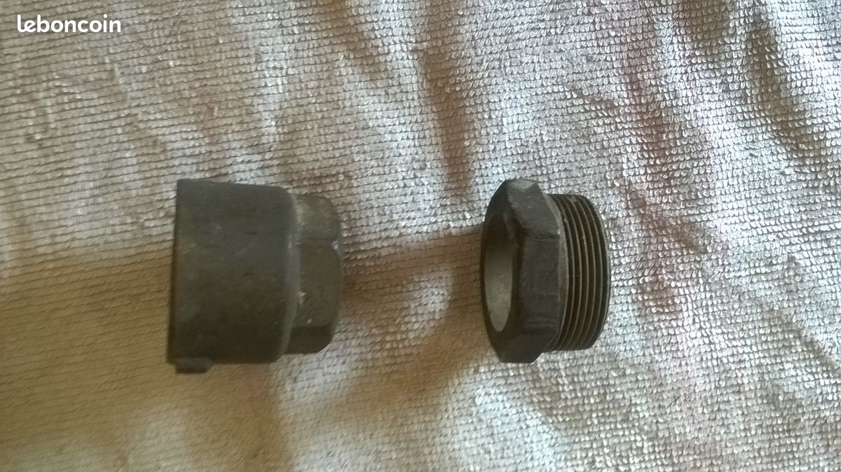 RACCORD AVEC SON ECROU A VISSER 6 PANS de DIAMETRE INTERIEUR DE 25 mm (image 6)