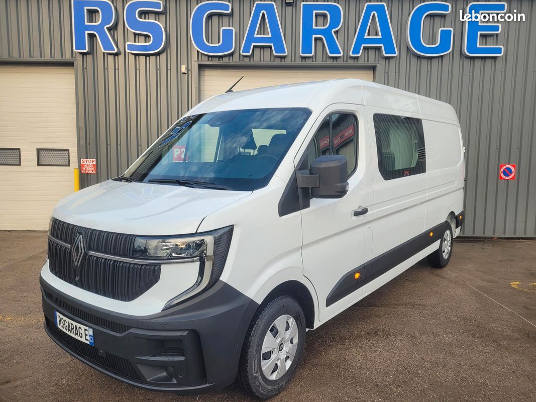 RENAULT MASTER IV L3H2 FOURGON 2.0 Blue DCI 170 EXTRA CABINE APPROFONDIE FIXE 07 PLACES NEUF avec HABILLAGE BOIS COMPLET + CAMÉRA + RADARS AVANT-ARRIERE-LATÉRAUX + CLIM AUTO ( Prix Vente 38 990 HT ) (image 6)