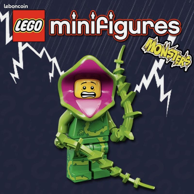 LEGO Minifigures #71010-5 / Série 14 - Halloween / Monstres - Le Monstre Plante - 100% NEUF / Jamais Ouvert (image 1)