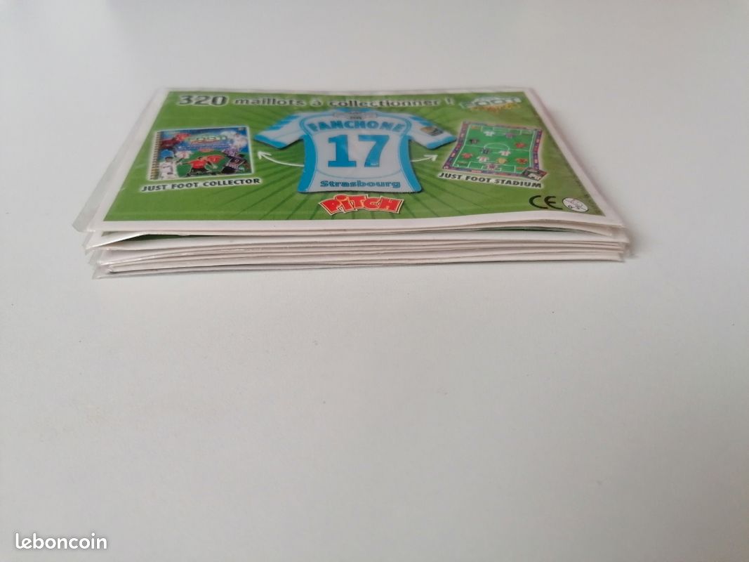 Lot de 6 Magnets - Just Foot 2008,2009 et 2010