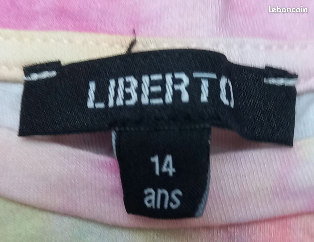 Tee-shirt fille taille 14 ans (image 2)