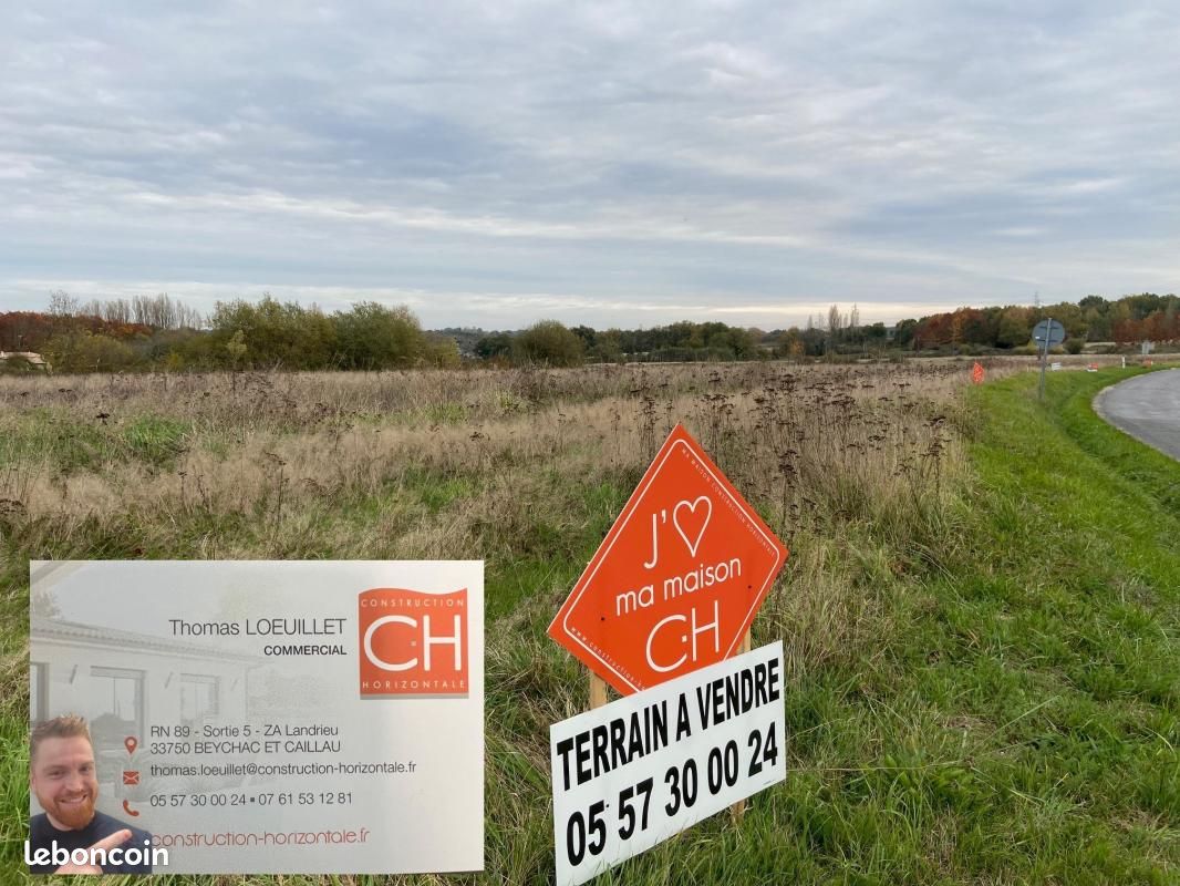 Terrain 685 m² Saint Quentin De Baron · à Saint-Quentin-de-Baron · 79 000 €