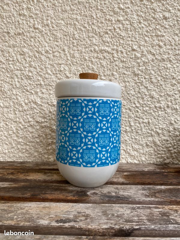 Lot de pots en céramique motif japonais (image 6)