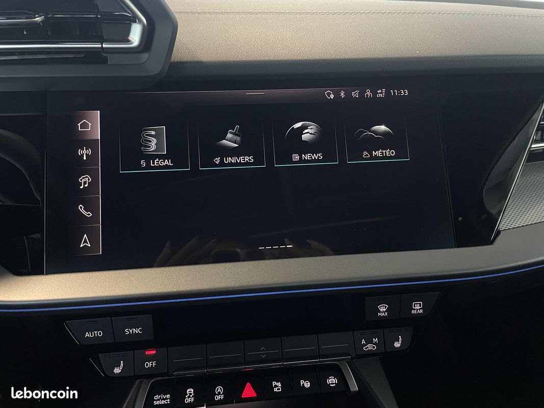 AUDI A3 Berline TFSI Mild Hybrid 150 S tronic 7 S line (image 10)