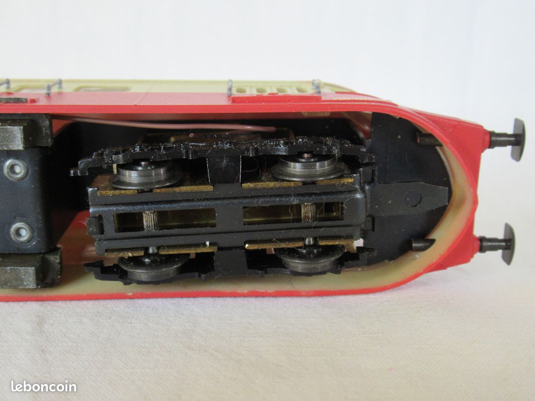JOUEF HJ2411 AUTORAIL Diesel Abj 4 Rouge Beige Toit Rouge Sncf Neuf En
