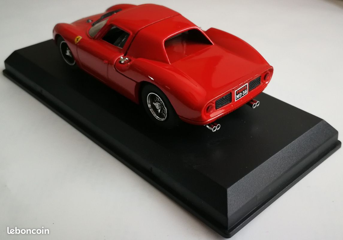 best model 1/43 ferrari 250 lm nartn58 24 ore le mans 1964
