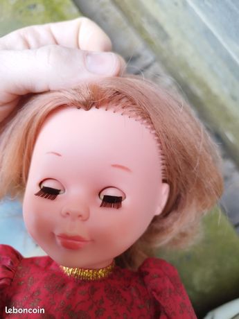 Poupée Ancienne Famosa – Yeux Marguerite – Baigneur 52 Cm – Années 60