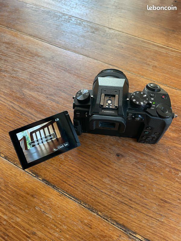 Appareil photo vidéo Panasonic Lumix G7 – Hybride 4K 16MP + objectif (image 11)