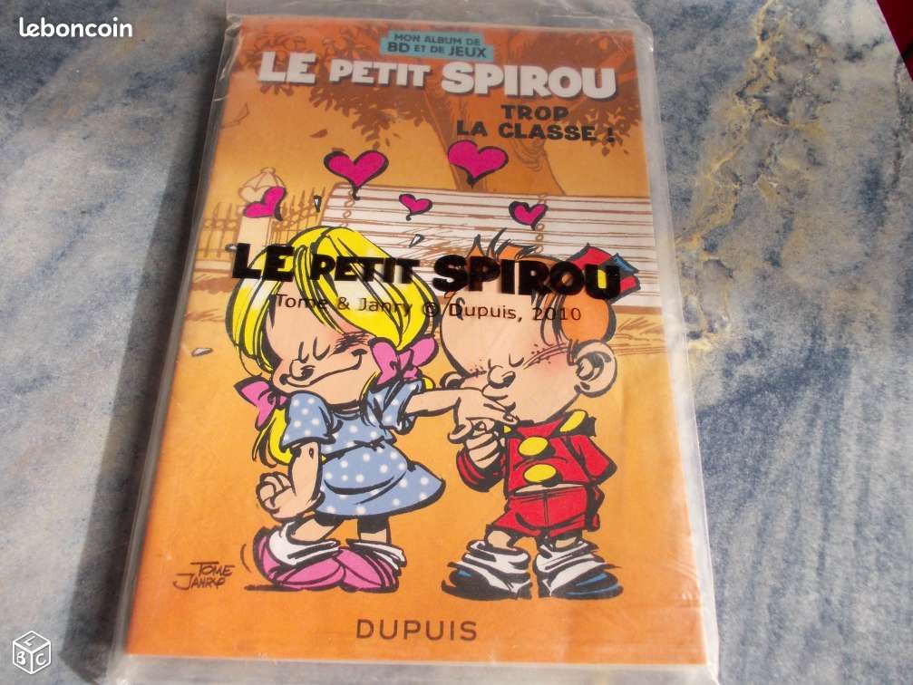 Jouet Mc Donald "Carnet Petit Spirou" (image 1)