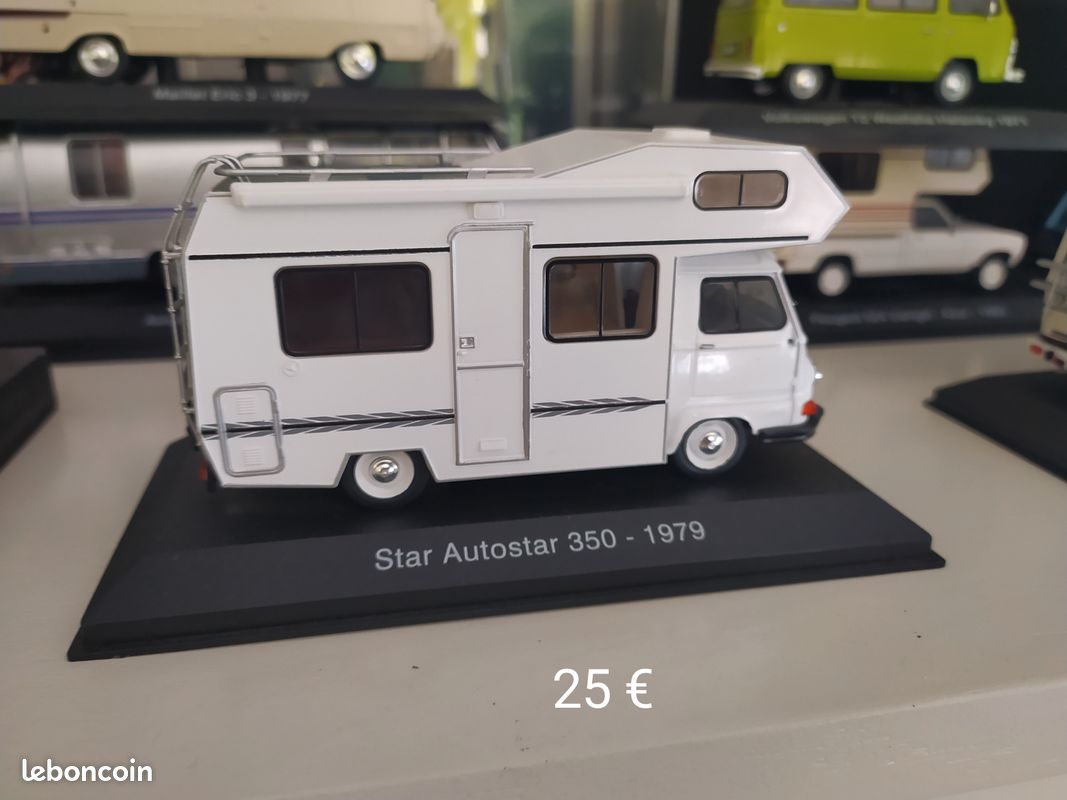 Camping-car Miniature 1:32 Volkswagen - Métal Die-cast, Avec Lumières Et Sons, Neuf, Pour Enfants Et Collection