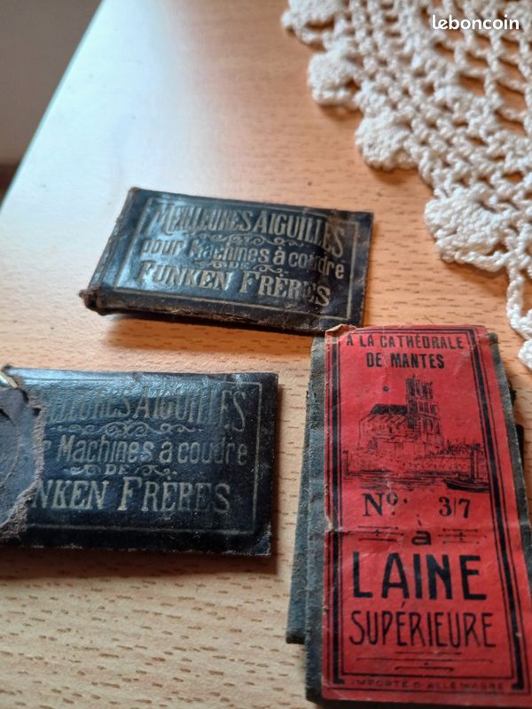 Anciennes aiguilles pour machine singer - Collection