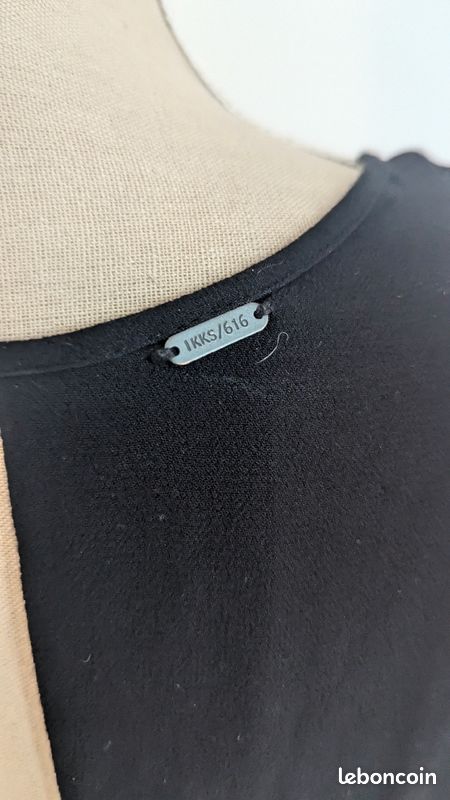 Robe noire ikks (image 6)