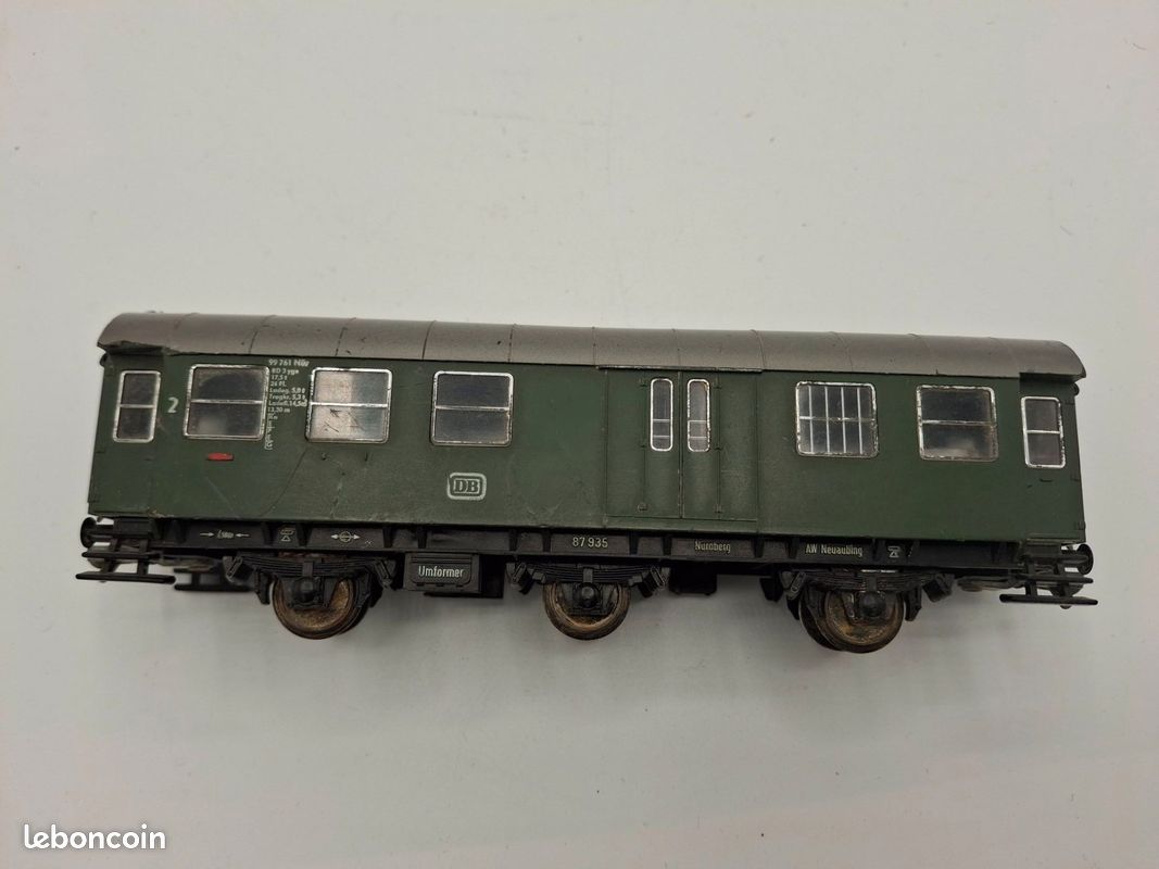 FLEISCHMANN 5089F HO - Voiture à Portières Latérales 2-3cl Ep IIIa SNCF Fleischmann Fr Id23868