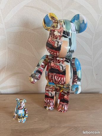 BE@RBRICK × MISHKA 2020 100% 400% MEDICOM TOY BEARBRICK NEUF