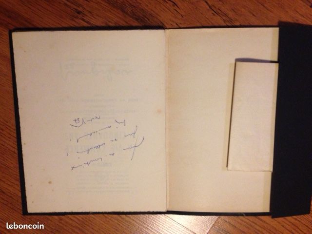 VALIGNAT, La vie commence à 50 ans (grand papier, numéroté, envoi autographe) (image 2)
