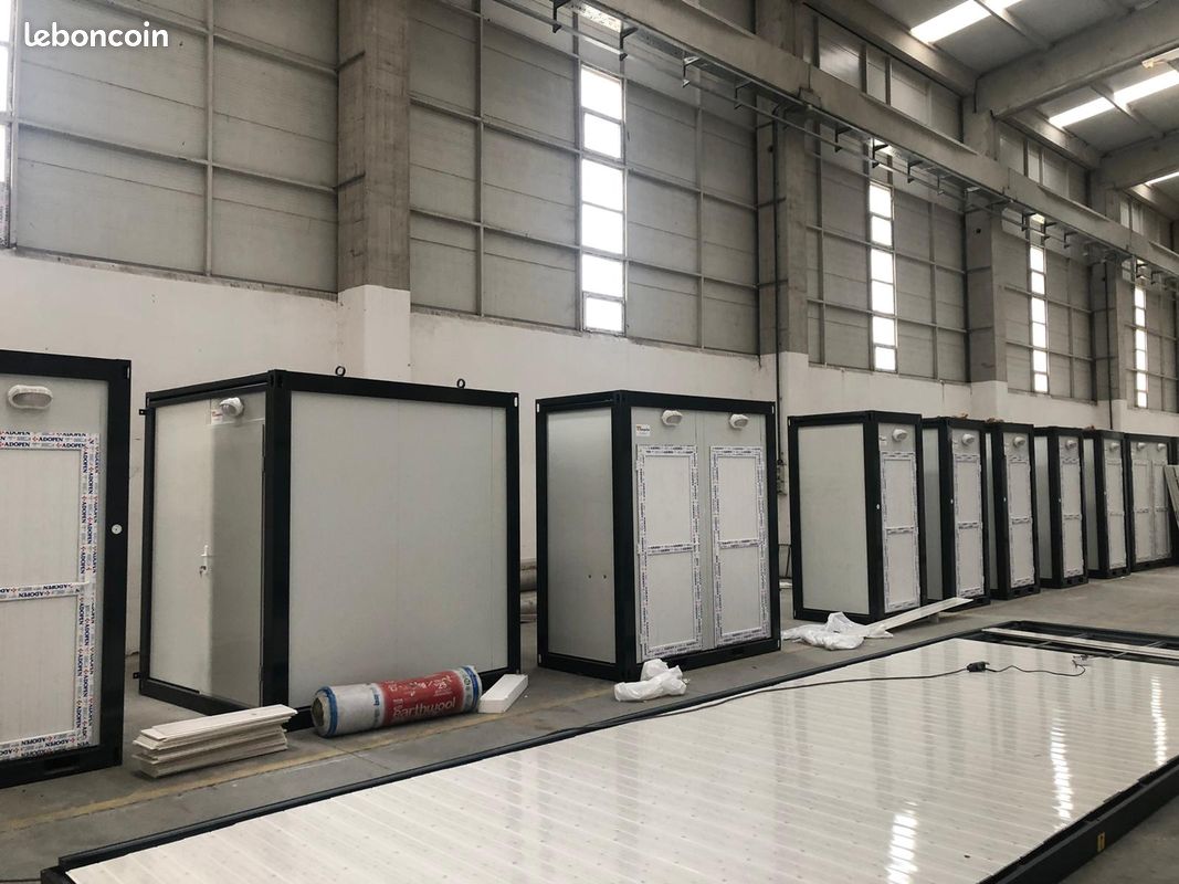 Bungalow préfabriqué container bâtiment modulaire prix imbattable en stock livraison dans les Landes (image 4)